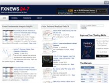 Tablet Screenshot of fxnews247.com